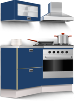 Domestic kitchen png